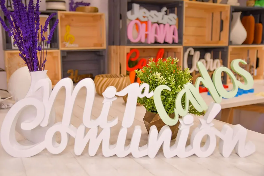 Letras «Mi primera comunión» XL