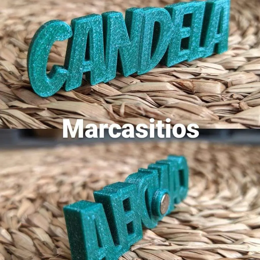 Marcasitios imán estilo cómic