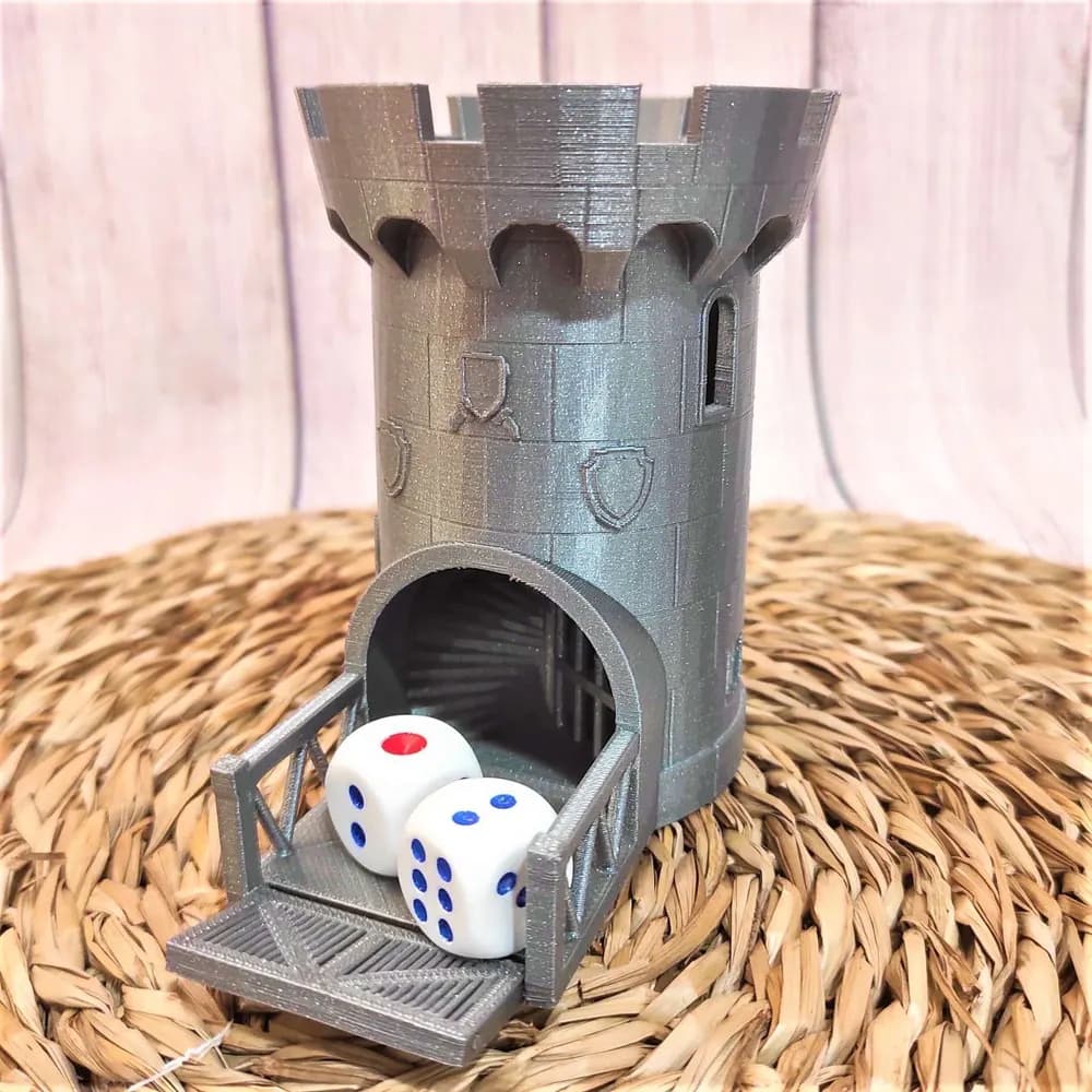 Torre de dados impreso en 3D